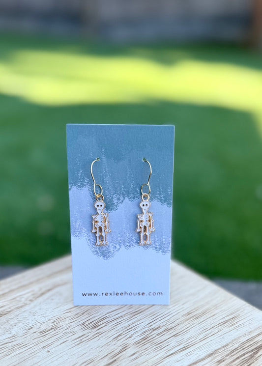 Petite Skeleton Dangles